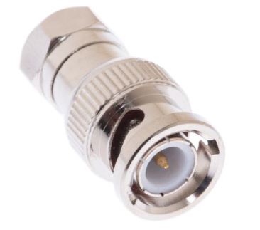 DRF-12-3023   BNC Male to F Male Adapter