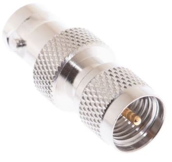 DRF-12-3025 BNC Female to Mini UHF Male Adapter