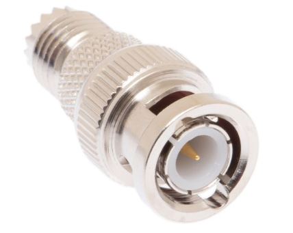 DRF-12-3026 BNC Male to Mini UHF Female Adapter