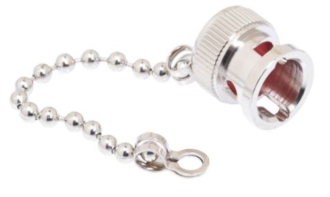 DRF-12-7001   BNC Female Dust Cap with Chain