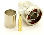 DRF-17-1005 N Male Cable End Crimp Connector for RG-213