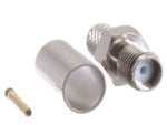 DRF-19-2003 SMA Female Crimp Connector - RG58, RG141 & LMR-195