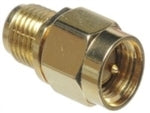 DRF-19-6003 SMA Male to SMA Female Gold Adapter