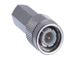 DRF-21-1005 TNC Male Twist On Connector - RG59 & RG62 Plenum