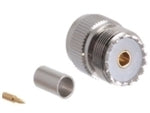 DRF-23-2003 UHF Female Crimp Connector - RG58, RG141 & LMR-195