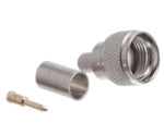DRF-24-1001 Mini UHF Male Crimp Connector - RG58, RG141 & LMR-195