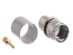 DRF-24-1003 Mini-UHF Male Crimp Connector - LMR-400