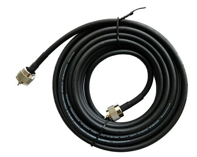 ASSY-RG8X-25 RG8X - 25 FT Assembled Cable w/PL259 Connectors