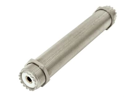 ARS-7518-C-4 UHF Double Female Bulkhead (4")