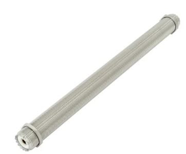 ARS-7518-E-8 UHF Double Female Bulkhead (8")