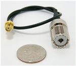 ARS-99500SMA36F 36" Inch Strain Relief - SMA Female to UHF Female