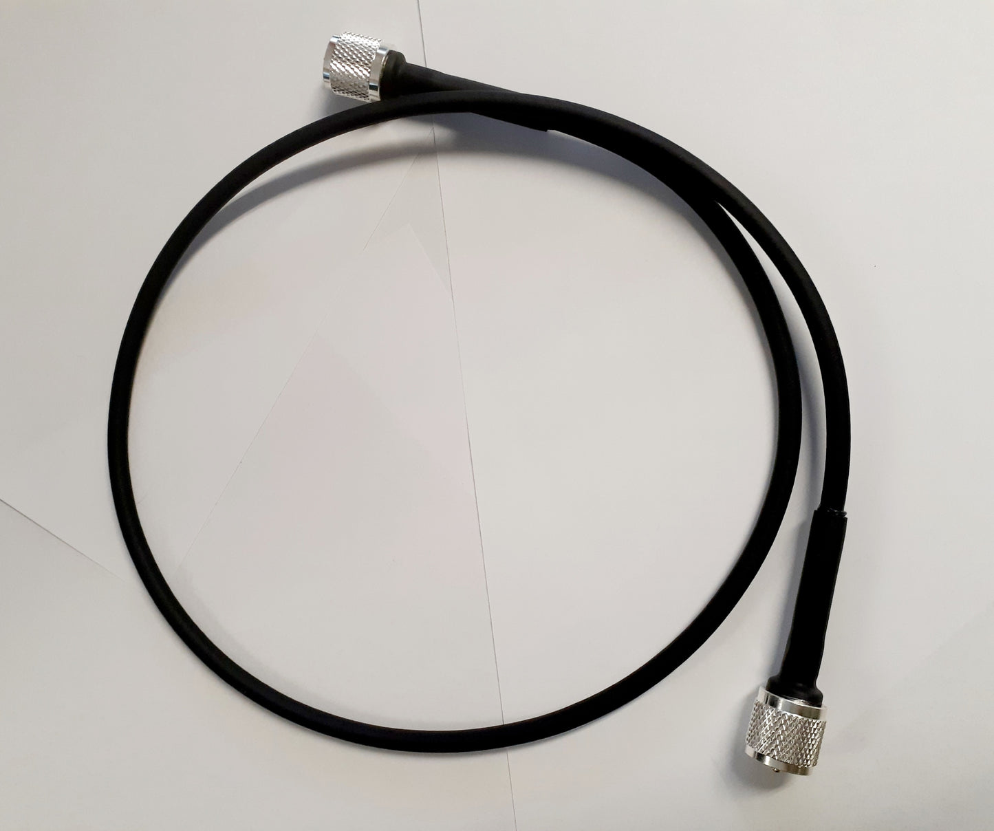 three foot rg8x assembly with pl259's attached