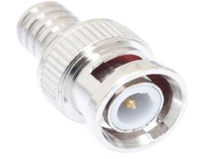DRF-12-1006   BNC Male Crimp Connector - RG59 & RG62 PVC