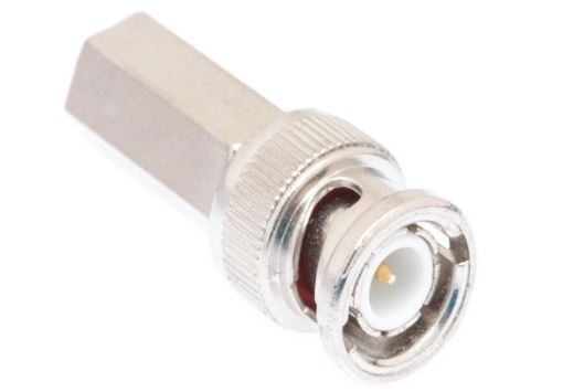 DRF-12-1008   BNC Male Twist On-Connector - RG58 & RG58/AU PVC