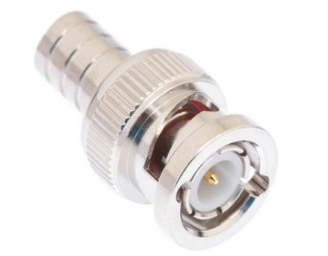 DRF-12-1009 BNC Male Crimp Connector - RG58 & RG58A/U PVC