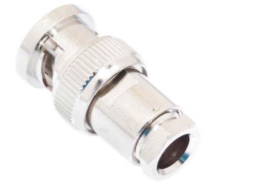 DRF-12-1010 BNC Male Solder Connector - Micro 8 RG8X