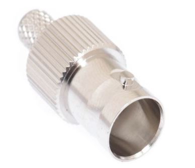 DRF-12-2004 BNC Female Crimp Connector - RG59 & RG62 PVC