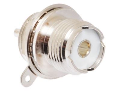 DS-487-CMS UHF Female Bulkhead Receptacle