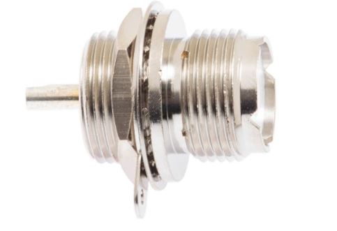 DS-487-CMS UHF Female Bulkhead Receptacle