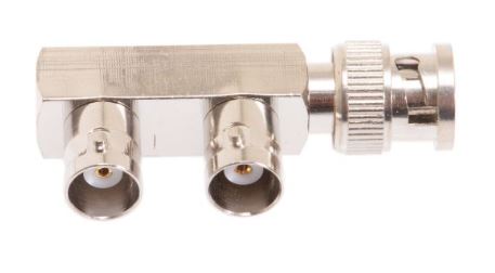 DS-3041-CMS   BNC Male to Female T Adapter Right Angle