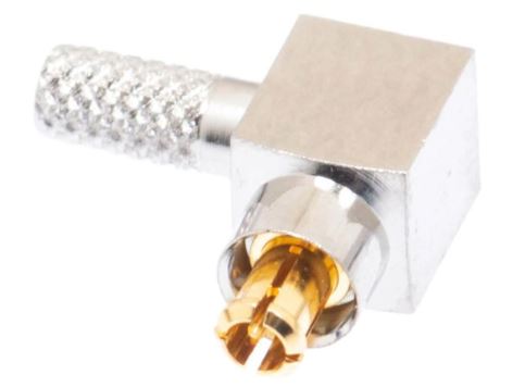 DS-3950-CMS MC Male Right Angle Crimp Connector - RG-174