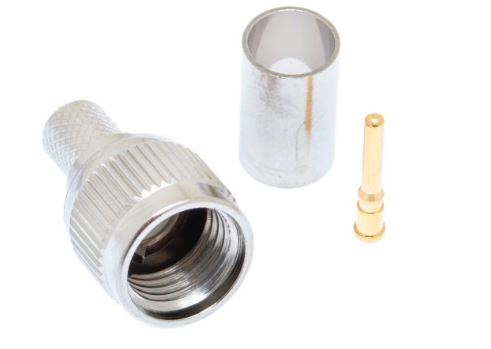 DS-480-CMS Mini-UHF Male Crimp Connector - RG59 & RG62