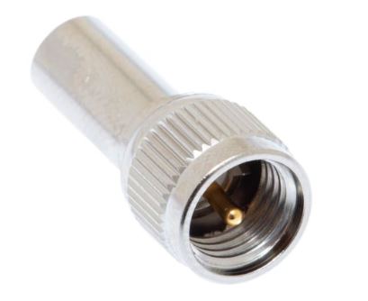 DS-480-CMS Mini-UHF Male Crimp Connector - RG59 & RG62