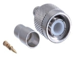 DS-767-CMS TNC Male Crimp Connector - RG59 & RG62 Plenum