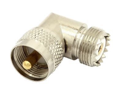 DRF-23-4001 UHF Male to UHF Female Right Angle