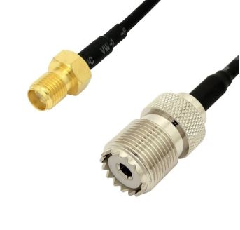 ARS-99500 10" Inch Strain Relief - SMA Female to UHF Female