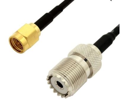 ARS-99500SMA36 36" Inch Strain Relief - SMA Male to UHF Female