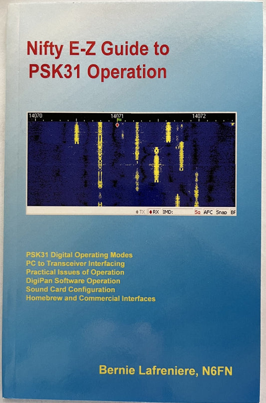 BOOK-PSK31   NIFTY E-Z GUIDE TO PSK31 OPERATION