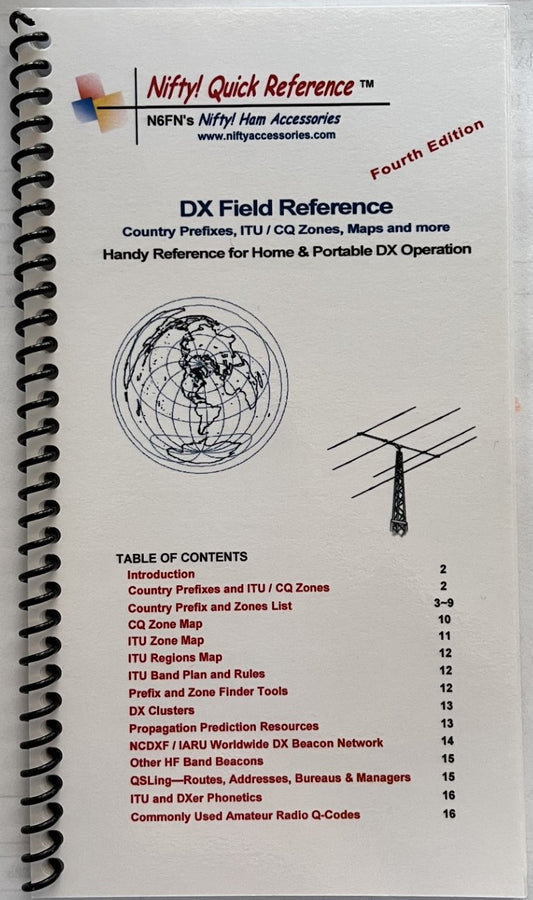 BOOK-DXFIELD-OOD   DX Field Reference Guide