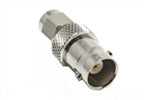 DRF-12-3012   BNC Female to Reverse Polarity SMA Male Adapter