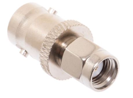 DRF-12-3012   BNC Female to Reverse Polarity SMA Male Adapter