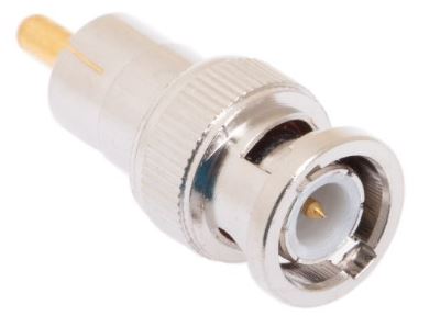 DRF-12-3027   BNC Male to RCA Male Adapter