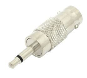 DRF-12-3030   BNC Female to 3.55 male Adapter