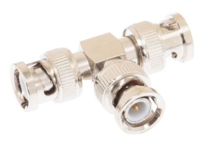 DRF-12-5003   BNC Male T Adapter