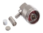 DRF-17-1012   N Male Right Angle Crimp Connector - RG58