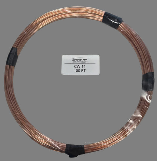 CW14-100   No. 14 AWG CopperWeld Antenna Wire - 100 FT