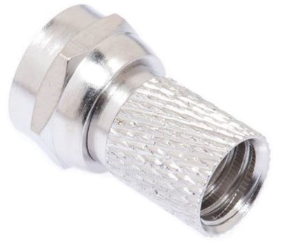 DRF-14-1001   F-Type Twist On Connector - RG6