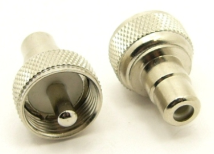 DRF-23-3005   UHF Male to RCA Female Adapter