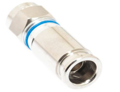 DRF-14-1009   Holland SLCU-6 F-Type Compression Connector - RG6 PVC and CMP