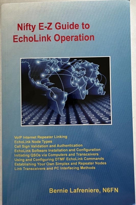 BOOK-20501   Nifty E-Z Guide to EchoLink Operation